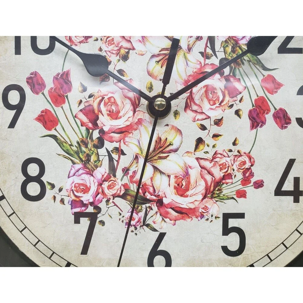 Kitchen Plastic Decorative Wall Clock, 12
